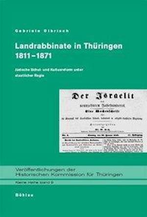 Landrabbinate in Thuringen 1811-1871