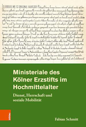 Ministeriale des Kolner Erzstifts im Hochmittelalter