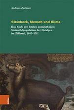 Steinbock, Mensch und Klima