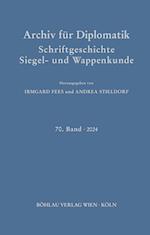 Archiv für Diplomatik, Schriftgeschichte, Siegel- und Wappenkunde