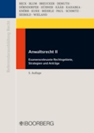 Anwaltsrecht II