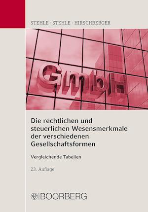 Die rechtlichen und steuerlichen Wesensmerkmale der verschiedenen Gesellschaftsformen