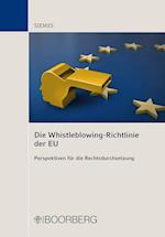Die Whistleblowing-Richtlinie der EU