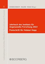 Jahrbuch des Instituts für  Angewandte Forschung 2022 Festschrift für Helmut Hopp