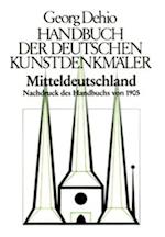 Dehio - Handbuch der deutschen Kunstdenkmäler / Mitteldeutschland