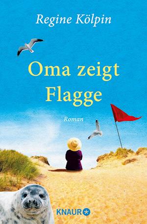 Oma zeigt Flagge