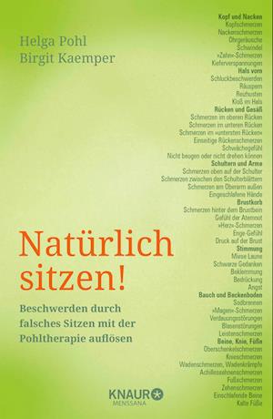 Natürlich sitzen!