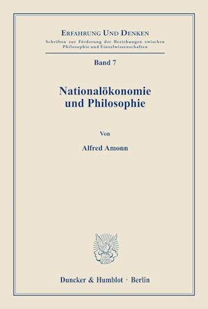 Nationalökonomie und Philosophie.