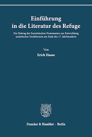 Einführung in die Literatur des Refuge.