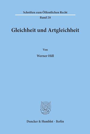 Gleichheit und Artgleichheit.