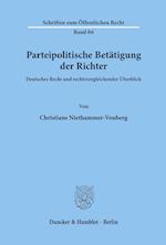 Parteipolitische Betätigung der Richter.