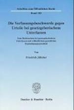 Die Verfassungsbeschwerde gegen Urteile bei gesetzgeberischem Unterlassen.