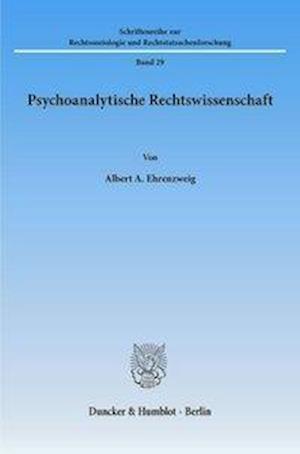 Psychoanalytische Rechtswissenschaft