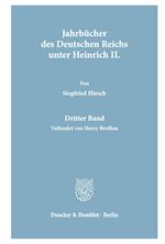 Jahrbücher des Deutschen Reiches unter Heinrich II. Band III