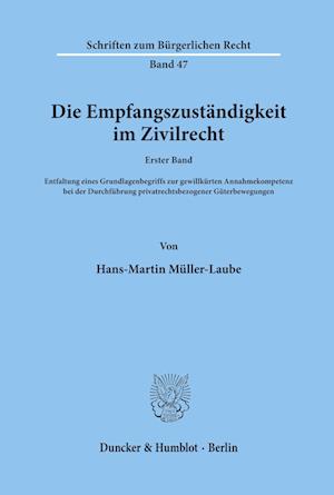 Die Empfangszuständigkeit im Zivilrecht.