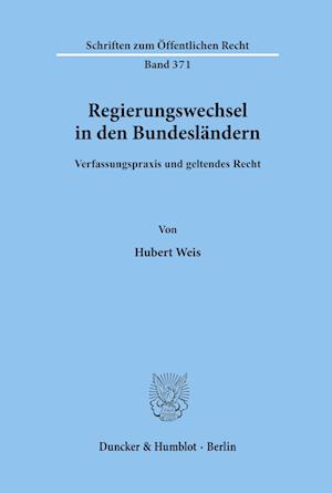 Regierungswechsel in den Bundesländern.