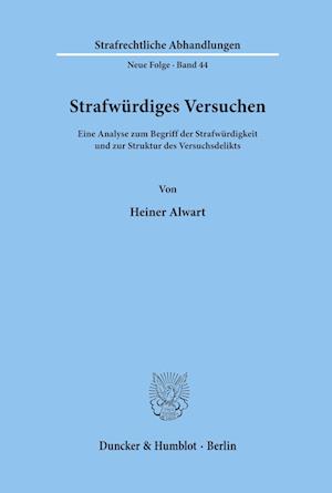 Strafwürdiges Versuchen.