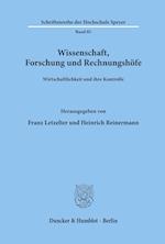 Wissenschaft, Forschung und Rechnungshöfe.