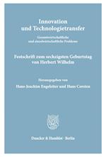 Innovation und Technologietransfer.