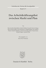 Das Arbeitskräfteangebot zwischen Markt und Plan.