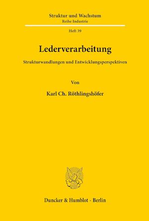 Lederverarbeitung.