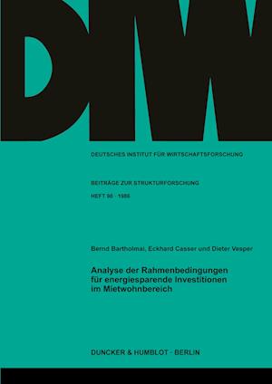 Analyse der Rahmenbedingungen für energiesparende Investitionen im Mietwohnbereich.