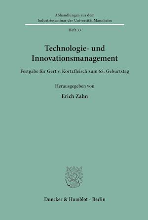 Technologie- und Innovationsmanagement.