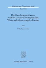 Der Handlungsspielraum und die Grenzen der regionalen Wirtschaftsförderung des Bundes.