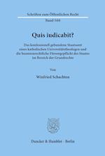 Quis iudicabit?