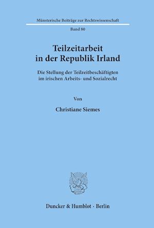 Teilzeitarbeit in der Republik Irland.