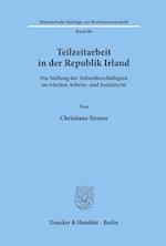 Teilzeitarbeit in der Republik Irland.