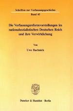 Die Verfassungsreformvorstellungen im nationalsozialistischen Deutschen Reich und ihre Verwirklichung.