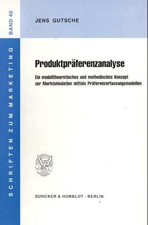 Produktpräferenzanalyse.