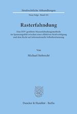 Rasterfahndung.