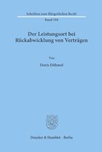 Der Leistungsort bei Rückabwicklung von Verträgen.