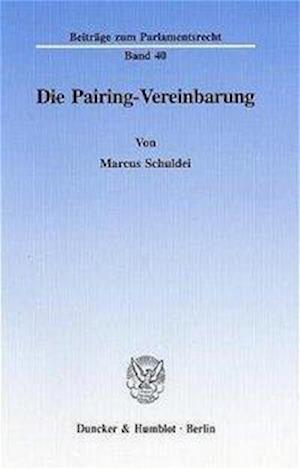 Die Pairing-Vereinbarung