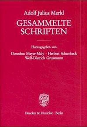 Gesammelte Schriften II/1