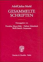 Gesammelte Schriften II/1