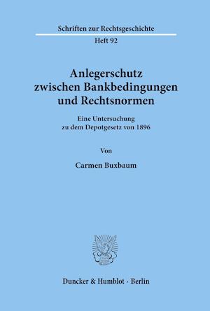 Anlegerschutz zwischen Bankbedingungen und Rechtsnormen.