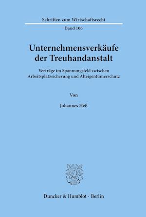 Unternehmensverkäufe der Treuhandanstalt.