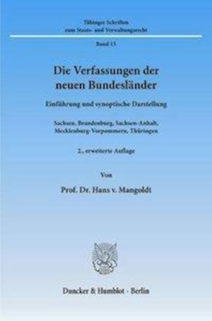 Die Verfassungen der neuen Bundesländer