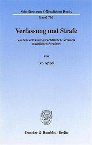 Appel, I: Verfassung und Strafe