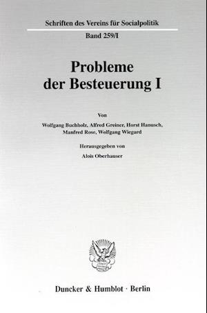 Probleme der Besteuerung I.