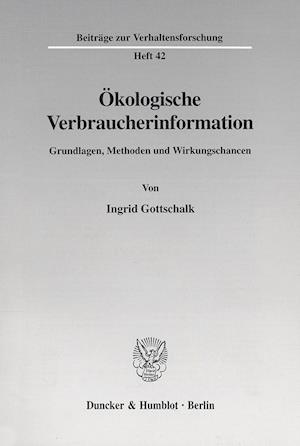 Ökologische Verbraucherinformation.