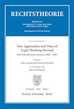 New Approaches and Ways of Legal Thinking Revised