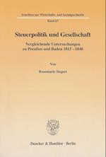 Siegert, R: Steuerpolitik und Gesellschaft.