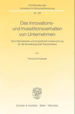 Schneeweis, T: Innovations- und Investitionsverhalten von Un
