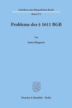 Probleme des § 1611 BGB.