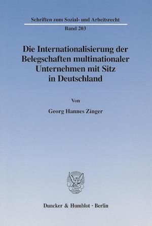 Die Internationalisierung der Belegschaften multinationaler Unternehmen mit Sitz in Deutschland