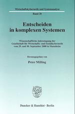 Entscheiden in komplexen Systemen